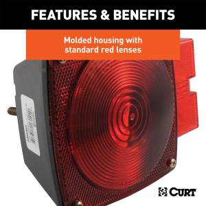CURT - CURT Submersible Combination Light 53452 - Image 3