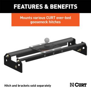 CURT - CURT Gooseneck Hitch Folding Ball Install Kit 61505 - Image 3