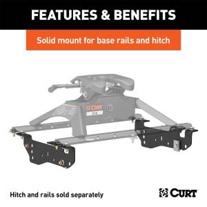CURT - CURT Fifth Wheel Custom Bracket Kit 16448 - Image 3