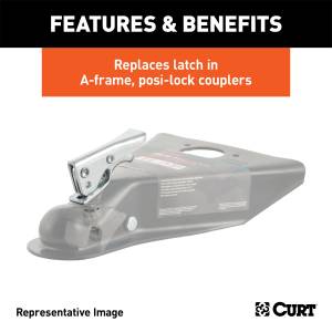 CURT - CURT Coupler Repair Kit 25294 - Image 3