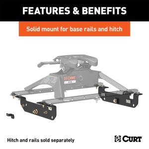 CURT - CURT Fifth Wheel Custom Bracket Kit 16424 - Image 3