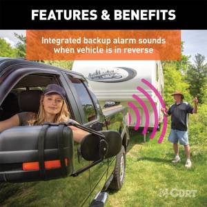 CURT - CURT 7-Way Round RV To 6-Way Round Adapter 57720 - Image 4