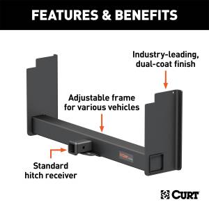 CURT - CURT Universal Weld-On Receiver 15902 - Image 2