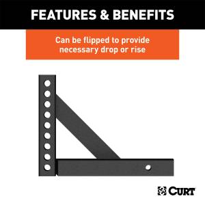 CURT - CURT Adjustable Weight Distribution Shanks 17121 - Image 3
