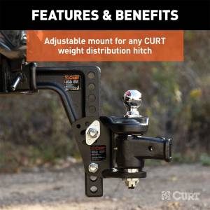 CURT - CURT Adjustable Weight Distribution Shanks 17132 - Image 3