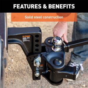CURT - CURT Adjustable Weight Distribution Shanks 17132 - Image 4