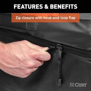 CURT - CURT Waterproof Rooftop Carrier Cargo Bag 18220 - Image 5