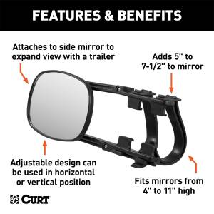 CURT - CURT Tow Mirror 20002 - Image 2