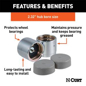 CURT - CURT Bearing Protectors 22232 - Image 2