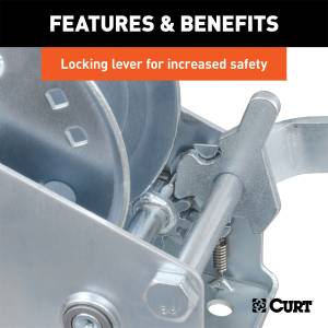 CURT - CURT Hand Winch 29424 - Image 3
