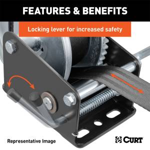 CURT - CURT Hand Winch 29438 - Image 3