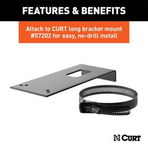 CURT - CURT Trailer Wire Connector Bracket 58222 - Image 3