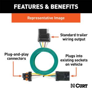CURT - CURT Custom Wiring Harness 56031 - Image 3