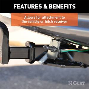 CURT - CURT Trailer Wire Connector Bracket 58300 - Image 3