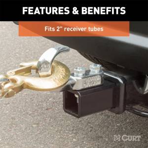 CURT - CURT Tow Hook Mount 45825 - Image 3