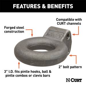 CURT - CURT Adjustable Eye Kit 48660 - Image 2