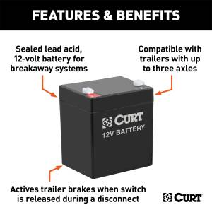 CURT - CURT Battery 52023 - Image 2
