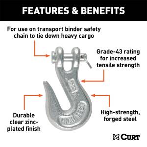 CURT - CURT Clevis Grab Hook 81340 - Image 2