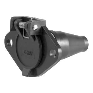 CURT - CURT 6-Way Round Connector Socket 58130 - Image 1