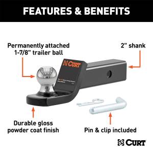 CURT - CURT Class III Fusion Mount 45131 - Image 2