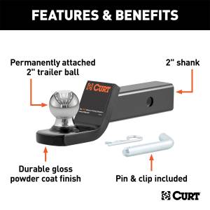 CURT - CURT Class III Fusion Mount 45134 - Image 2