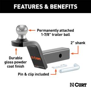 CURT - CURT Class III Fusion Mount 45152 - Image 2