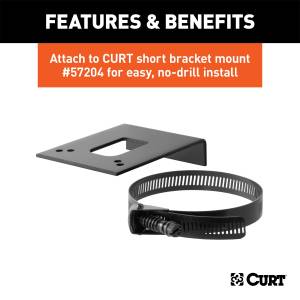 CURT - CURT Trailer Wire Connector Bracket 57207 - Image 4