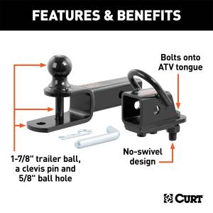 CURT - CURT ATV Towing Starter Kit 45029 - Image 4
