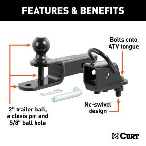 CURT - CURT ATV Towing Starter Kit 45038 - Image 4