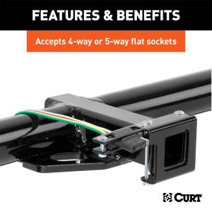 CURT - CURT Trailer Wire Connector Bracket 58002 - Image 3