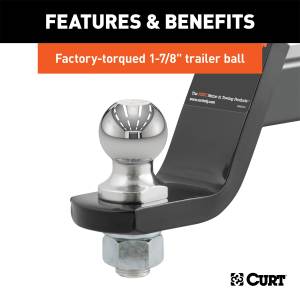 CURT - CURT Class III Loaded Ball Mount 45055 - Image 4