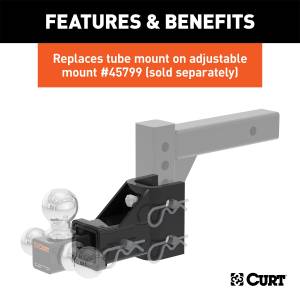 CURT - CURT Receiver Tube 45802 - Image 3