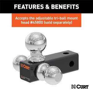 CURT - CURT Receiver Tube 45802 - Image 4