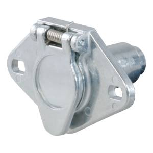 CURT - CURT 6-Way Round Connector Socket 58091 - Image 1