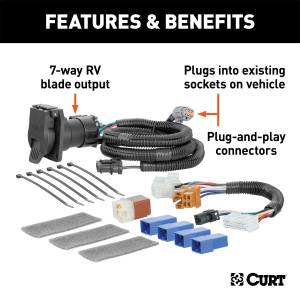 CURT - CURT Custom Wiring Connector 56401 - Image 2