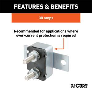 CURT - CURT Universal Circuit Breaker 58361 - Image 2