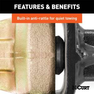 CURT - CURT Adjustable Channel Ball Mount 45928 - Image 4