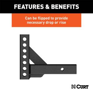 CURT - CURT Adjustable Weight Distribution Shanks 17100 - Image 3
