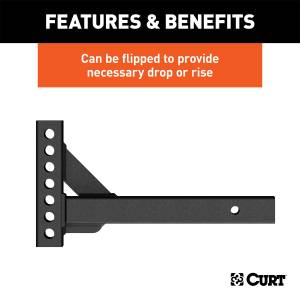 CURT - CURT Adjustable Weight Distribution Shanks 17103 - Image 3