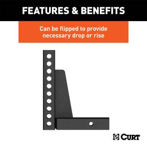 CURT - CURT Adjustable Weight Distribution Shanks 17123 - Image 3