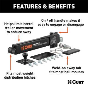 CURT - CURT Sway Control Kit 17200 - Image 3