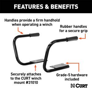 CURT - CURT Winch Mount Handles 31005 - Image 2