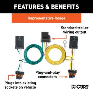 CURT - CURT Custom Wiring Harness 56027 - Image 3