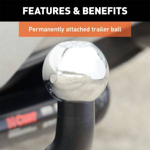CURT - CURT Euro Ball Mount 45551 - Image 3