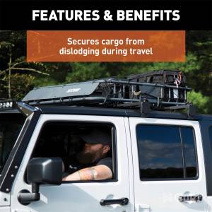 CURT - CURT Roof Mounted Cargo Rack Net 18200 - Image 3