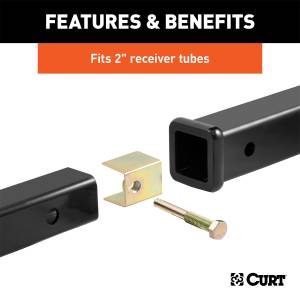 CURT - CURT Receiver Hitch Anti Rattle Kit 22321 - Image 4