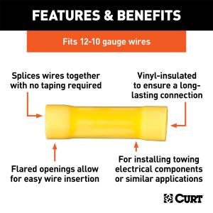 CURT - CURT Butt Connector 59423 - Image 2