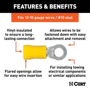 CURT - CURT Insulated Ring Terminal 59531 - Image 2