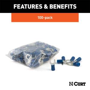 CURT - CURT Insulated Spade Terminal 59621 - Image 3