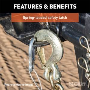 CURT - CURT Class IV Clevis Safety Latch Hook 81900 - Image 4